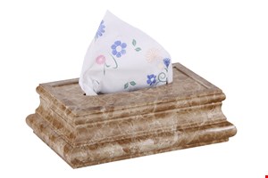 جای دستمال کلنکس امپرادو عسلی 